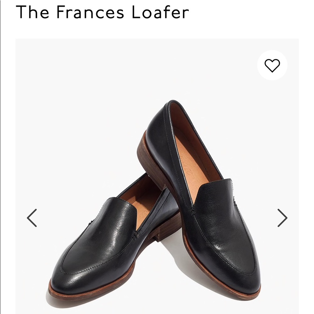 Madewell Frances loafer. Size 8.5